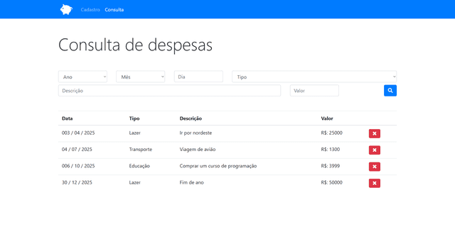 Controle de Despesas